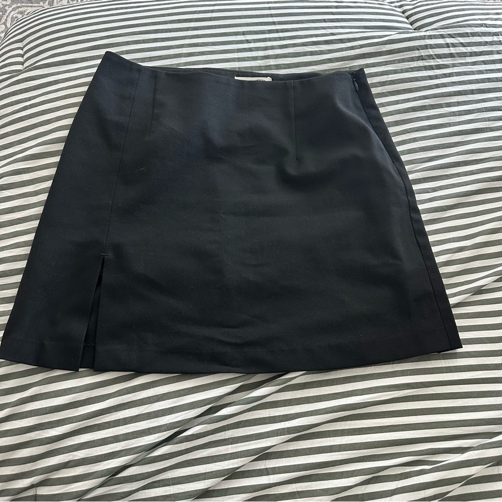 Djerf Avenue Classic Black Mini Skirt